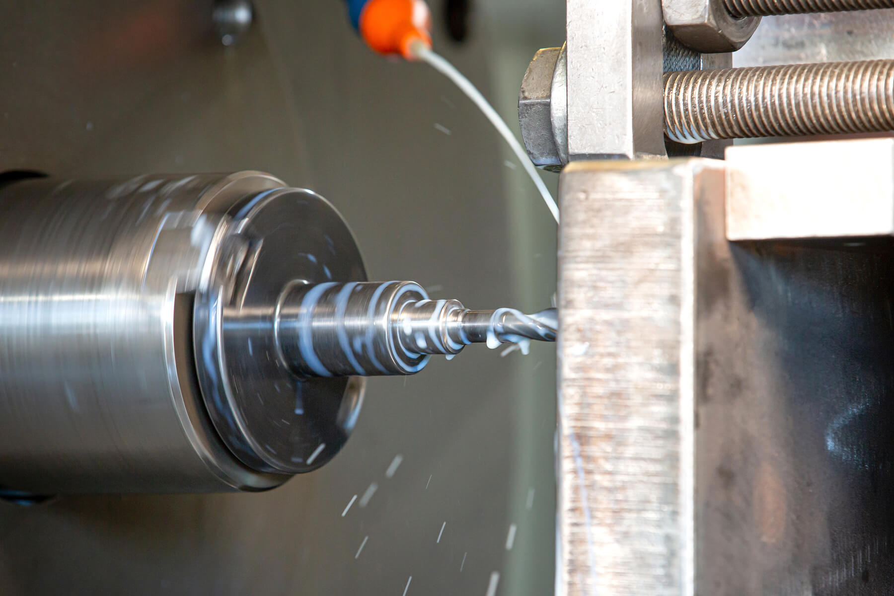 Aufnahme einer CNC Fräsmaschine